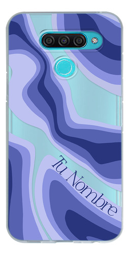 Funda Para LG Para Mujer Curvas Marino Con Tu Nombre