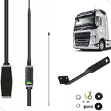 Antena Px Argentina Base Mola Preta Suprt Volvo Fh Motorista