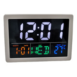 A*gift Mesa Eléctrica Digital Despertador Reloj 6 Brillo