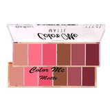 Paleta Blush 6 Cores Matte Efeito Natural