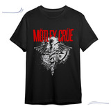 Camiseta Basica Motley Crue Dr. Fellgood Banda Metal