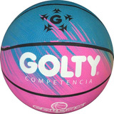 Balón De Baloncesto Golty #7 Competencia Colors Caucho 