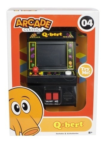 Maquinita Mini Arcade Pacman Qbert Frogger Centipede