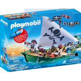 Playmobil 70151 Barco Pirata Con Motor Submarino Playlgh