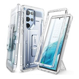 Funda Supcase Para Galaxy S22 Ultra Full Body Clip/sop Clear