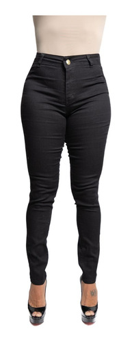 Calça Jeans Feminina Skinny Lycra Estica Muito Empina Bumbum