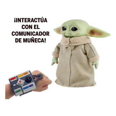 Star Wars The Mandalorian Grogu Movimientos Reales Mattel | Envío gratis