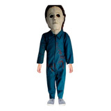  Disfraz Inspirado Michael Myers Niño Halloween Accesorio Dia De Muertos Personaje Terror Fiesta Noviembre