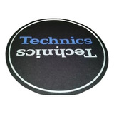 Technics Azul Blanco Slipmat Paño Modelo Espuma Suave