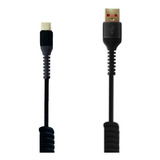 Cable Usb Micro 5 Pin/ Espiral / 1.2 Metros / 3 Amp.