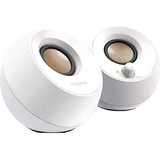 Altavoces Creative De Escritorio, Con Usb Blanco