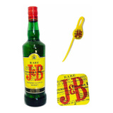 Whisky J&b 750 Cc + Agitadores + Posavasos.