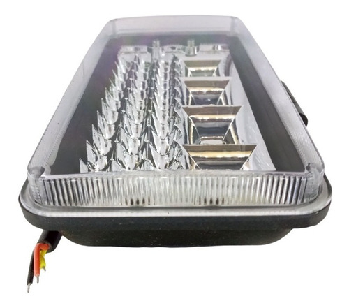 Faro 57 Leds Rectangular Auxiliar Luz Blanca