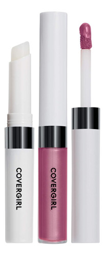 Covergirl Outlast All-day Lip Color Con Capa Superior, Lila 