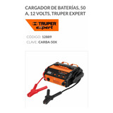 Cargador Rápido De Baterías Para Autos Con Arrancador Truper