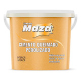 Maza Cimento Queimado Perolizado 3kg - Varias Cores 