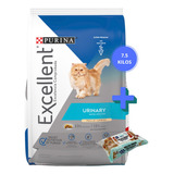 Pack Excellent Gato Adulto Urinary 7.5kg + Toallitas Húmeda