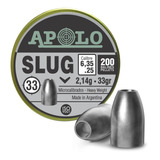 Balines Apolo Slug 6.35 Mm 33 Gr X200 