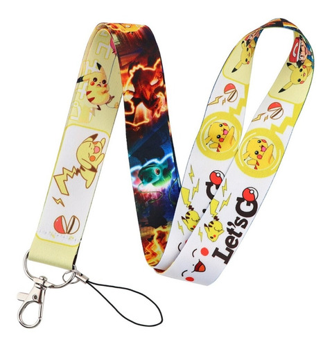 Lanyard Cordon Portagafete Correa Cinta Llavero Kawaii 