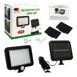 Foco Led Solar Con Sensor De Movimiento Exterior Ip65 