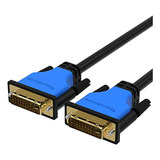 Cable De Monitor Bluerigger Dvi A Dvi (3 Pies  24+1 Enlace D