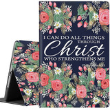 Funda Para iPad Mini 6 2021 De 8.3  De Cuero Cita Biblica