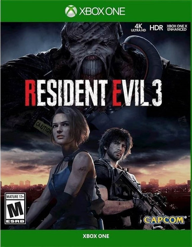 Resident Evil 3 Remake  Standard Edition Capcom Xbox One Físico