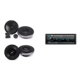 Paquete Autoestereo Kenwood+bocinas Infinity 6.5 Y Set Medio