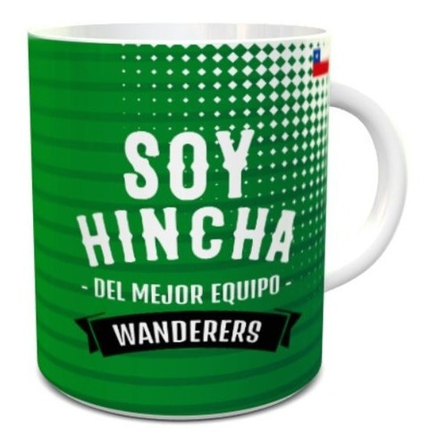 Tazón Fútbol Soy Hincha De Wanderers 1