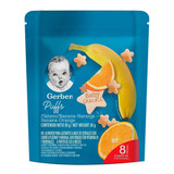 Snacks Gerber Puffs Etapa 3 Plátano Naranja Bolsa 50g