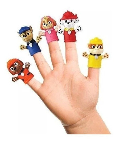 Fantoche Dedo Patrulha Canina - Paw Control Finger Puppets