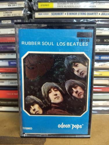 Los Beatles Rubber Soul  Cassette 