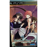 Playstation Psp Shining Blades Juego Rpg Japones Anime