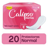 Calipso Normal Tela Tipo Super Suave Protector Diario X20 U