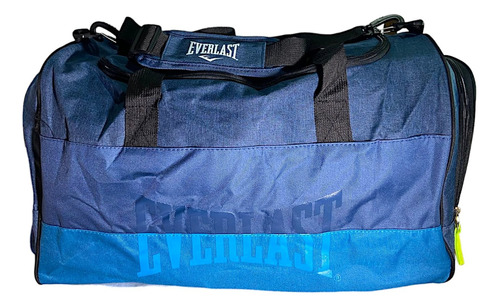 Bolso Deportivo Everlast Gym Crossfit Reforzado 15287 Azul