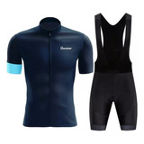 Conjunto Maillot Ciclismo Para Hombre Bermuda Bicicleta Mtb