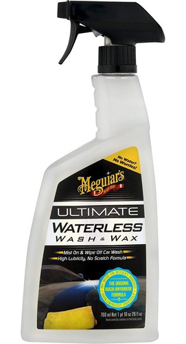 Meguiars Ultimate Waterless Wash & Wax , Para Lavado De Auto Sin Agua.