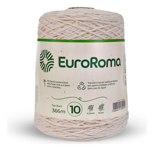 Euroroma Cru N. 10 - 600 G - 366 M / Cru