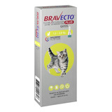 Bravecto Plus Pipeta Gato 1,2 A 2,8 Kg | Interno Y Externo