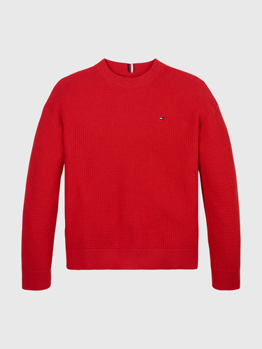 Sweater Essential Regular Fit Rojo Tommy Hilfiger