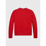 Sweater Essential Regular Fit Rojo Tommy Hilfiger