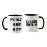 Taza The Office World's Best Boss Michael Scott Cerámica