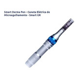 Caneta Smart Derma Pen Smart Gr Brinde Suporte E 2 Cartuchos