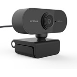 Camara Web Webcam 1080p Hd Micro, Autofocus Zoom Teletrabajo