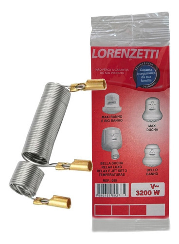 Resistencia Eletrica Lorenzetti Maximo 3200w 127v Ou 220v Acabamento 220v~/3200w