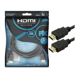 Cabo Hdmi Gold 2.0 4k Hdr 19p Chip-sce 5 Metros
