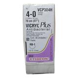 Hilo Vicryl Plus 4-0 Poliglactina Triclosan Vcp315h