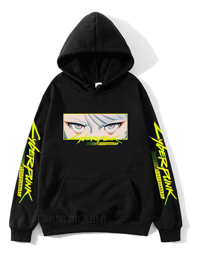 2024 Sudadera Con Capucha Cyberpunk Edgerunners Lucy Eyes