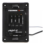 Micrófono Fishman Classic 4 Deluxe Preamplificador Guitarra