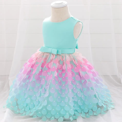 Vestido Europeo Y Americano De Amazon New Baby De Un Año